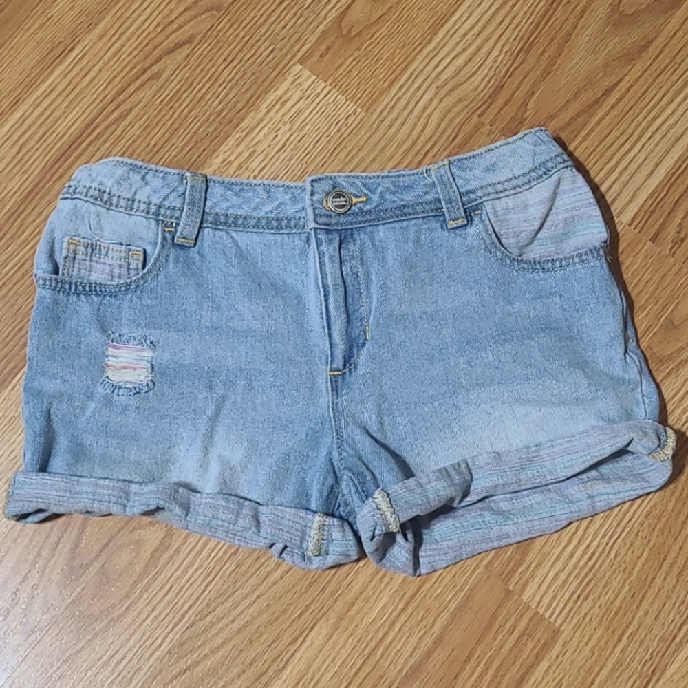 Girls Jean Shorts Size 10 Plus